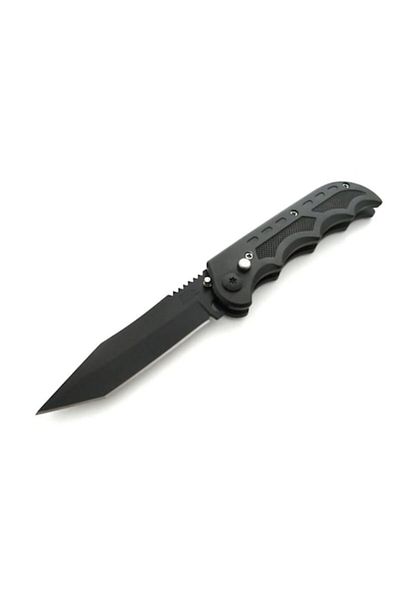 OEM Cutit Tactic Pliabil, Maner confortabil, Otel Inoxidabil + Aluminiu, Husa Inclusa, 21 cm, Negru