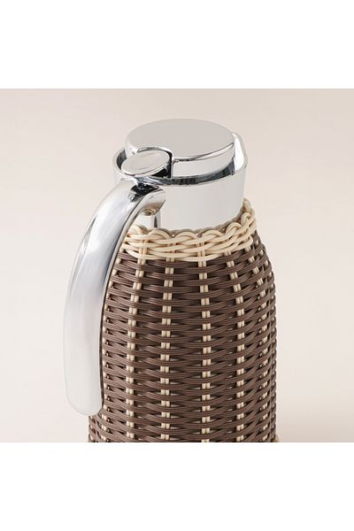 Dallaty stainless steel vacuum flask 1.2L, brown