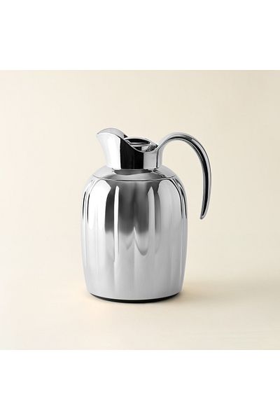 Dallaty pumpk steel vacuum flask chrome 1L