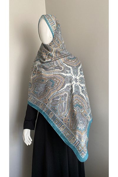 feronis Retro Design Cotton Shawl