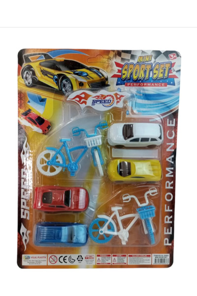 ATABY Mini Biscuit and Trolley Sports Set