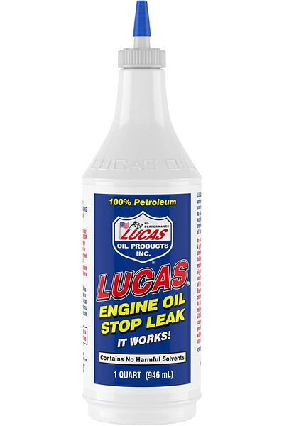 Lucas Oil Products LUC10278 Engine Oil Stop Leak, 1 Quart, 1 Pack