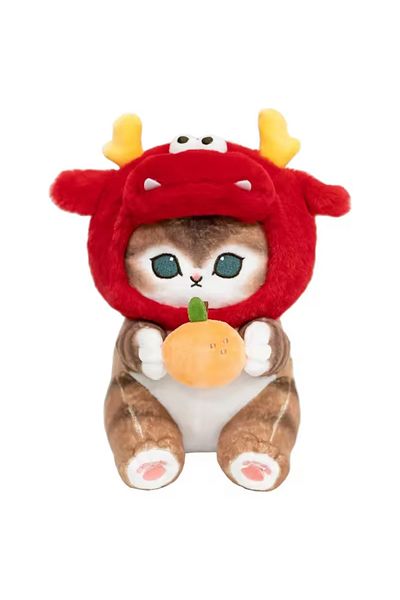 NB market Orange Dragon Mofusand Plush Toy Mega Size 40cm Collectible Mofusand Cat Plush