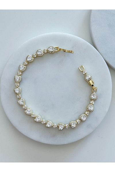 CHARMLUCKY Special Series Stone Heart Bracelet
