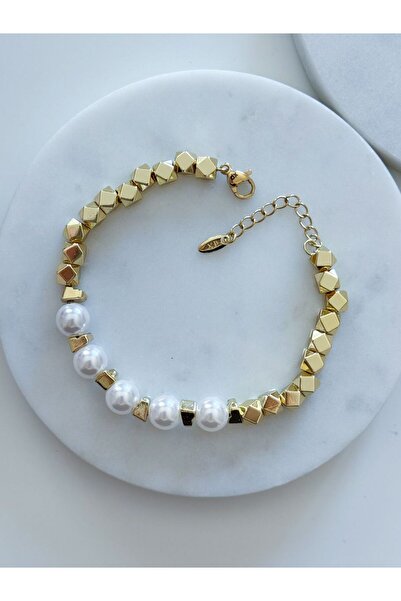 CHARMLUCKY ÖZEL SERİ İNCİ-KÜP BİLEKLİK