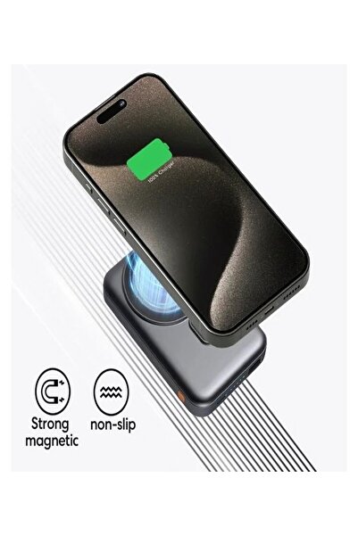 ACL PW-103 5.000mAh 22.5W, Manyetik Type-C Girişli 1xusb-A Çıkış Powerbank