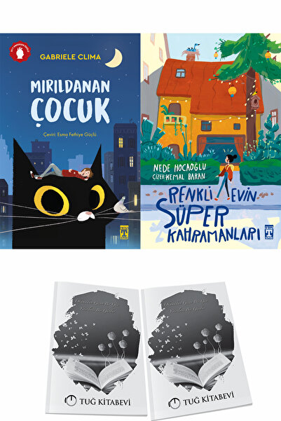 Genç Timaş Mırıldanan Çocuk ve Renkli Evin Süper Kahramanları + Hediyeli