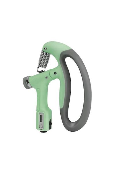 OEM Flexor Antebrat cu Contor Electronic, Greutate Ajustabila 10-100 Kg, 16.5x13.4 cm, Verde