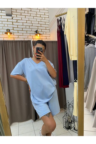 TUBA TOPTAŞ Modal Shorts Set