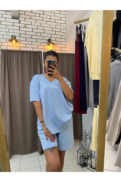 TUBA TOPTAŞ Modal Shorts Set