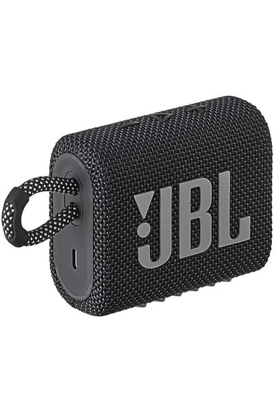 JBL GO 3 Portable Waterproof Speaker, Black