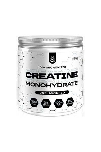 Nano Supps NanoSupps 100% Micronized Creatine Monohydrate (300g) Unflavoured - Creatine