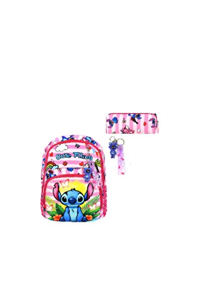 My Easy Shop Anaokulu ve Kreş İçin Küçük Boy Çanta+Kalemlik+Anahtarlık Set