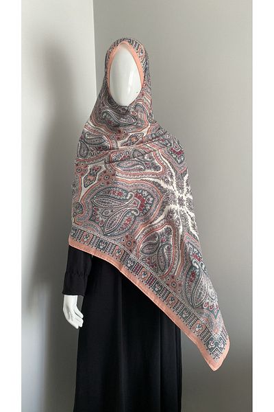feronis Retro Design Cotton Shawl