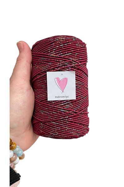 Makromİps Premium 200 Gr Slim Supra Mummed Yarn Makrome Brand Bag Runner American Service Hobby Hand Knitting Yarn