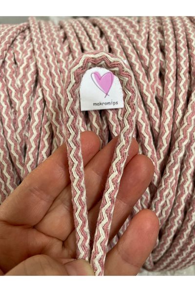 Makromİps Sewable Multi-Purpose Tress Hobby Thread (1 Kilo) Cotton Weaving Bag Mop Basket Supplies Runner