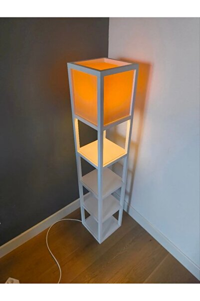 Talha Çok Amaçlı Raflı Modern Lambader – Şık, Aydınlık ve Fonksiyonel