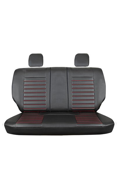 Startcar Ford Focus Sport Leather Auto Seat Cover Front Rear Set Dressing Model Black Red Original Model