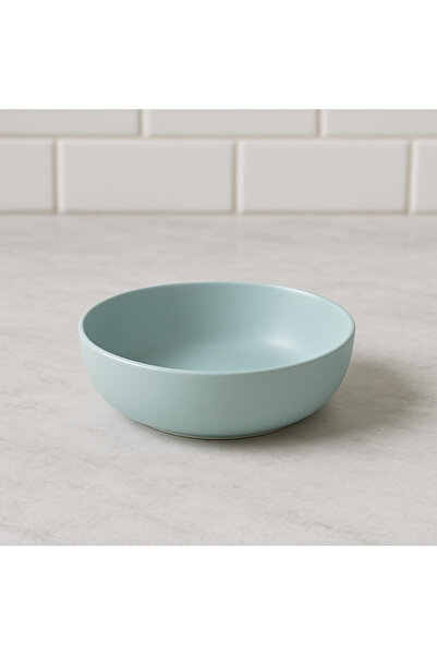 Kulvar 2 Pcs Pearl Mood Kütahya Series 15cm +20 cm Bowl Turquoise