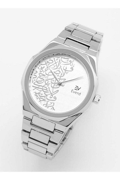 everd men’s watch featuring distinctive Arabic engravings