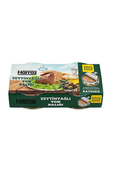 Harras Zeytinyağlı Ton Balığı 2x140 GR