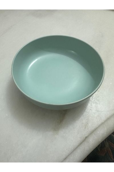 Kulvar Set of 2 Pearl Mood Kütahya Series 19.5 cm Bowl Turquoise