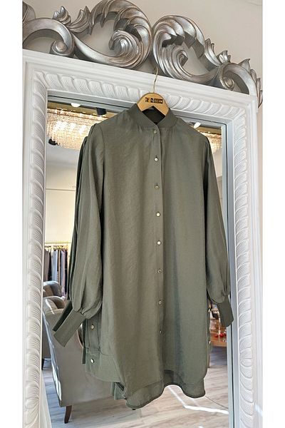 Invee 6674m Modal Shirt - Khaki