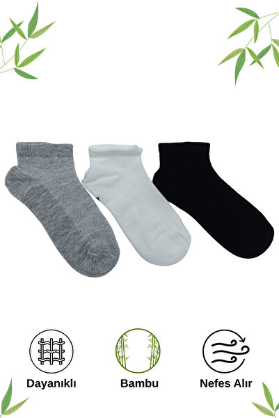 stellare 3 чифта едноцветни бамбукови унисекс чорапи за деца