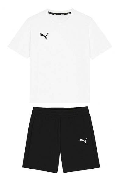 Puma TimeGoal Casual 658608-658615 Αθλητικό κοστούμι με κοντό μπλουζάκι