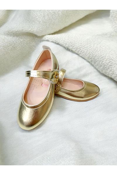 PATİK BEBE Girl's Orthopedic Soles Stylish Ballet