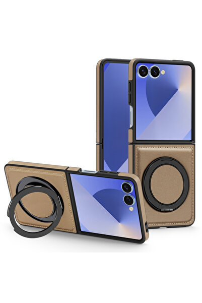 REDz Accessories Husă Soft Hold MagSafe cu inel rotativ pentru Samsung Z Flip...