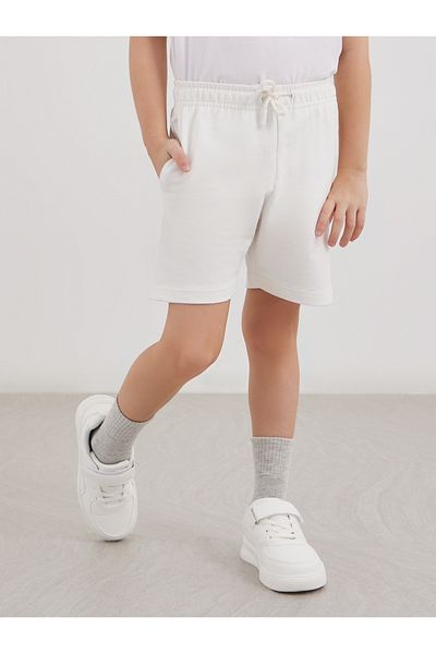 Styli Solid Shorts with Drawstring