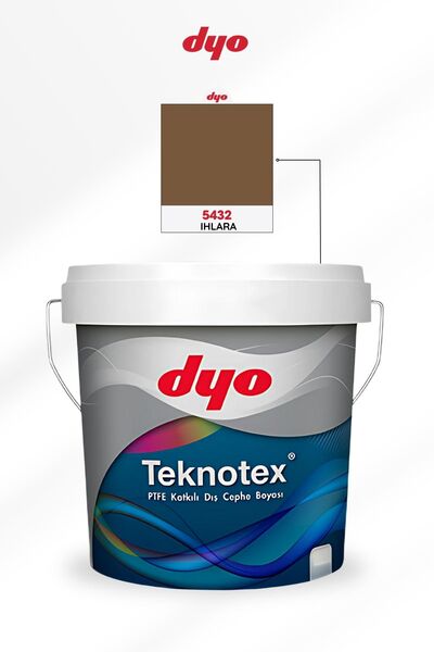 Dyo Teknotex PTFE Katkılı Teflonlu Dış Cephe Boyası (2,5L - 7,5L - 15L) | Üstün Koruma, Leke Tutmaz