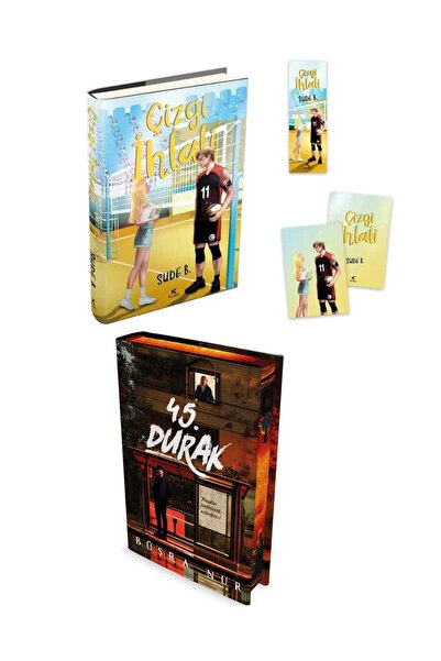 İndigo Kitap 45. Durak Ciltli / Çizgi İhlali Ciltli Sude B. Pukka Yayınları