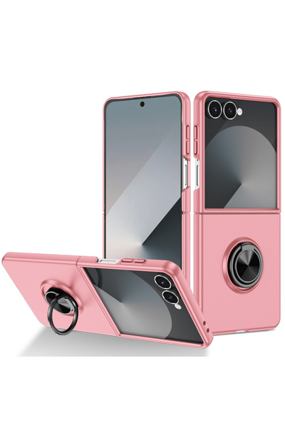 REDz Accessories Carcasă cu inel rotativ metalic pentru Samsung Z Flip7, prot...