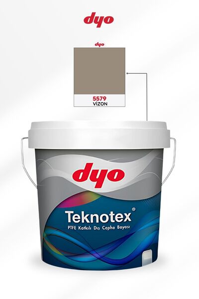 Dyo Teknotex PTFE Katkılı Teflonlu Dış Cephe Boyası (2,5L - 7,5L - 15L) | Üst...