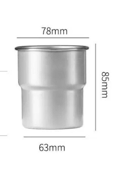 ماركة غير محددة 280 ml stainless steel cup