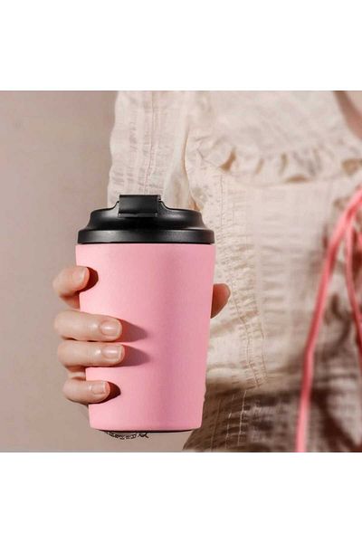 ماركة غير محددة Modern Stainless Steel Cup 9oz 330ml