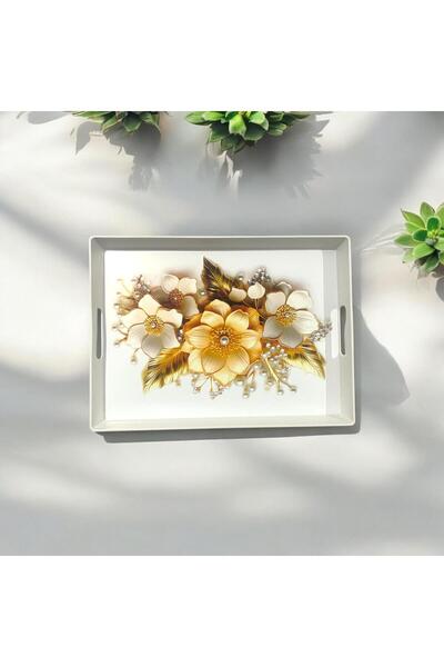 Revello Tray Presentation Tray Gift, Pearl Patterned, Shipped on the Same Day