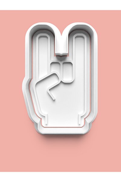 AKTASTORE قالب كوكيز بطابع موسيقى الروك وقالب عجينة السكر