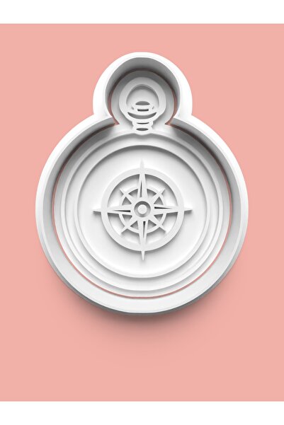 AKTASTORE قالب كوكيز بوصلة البحارة وقالب عجينة السكر