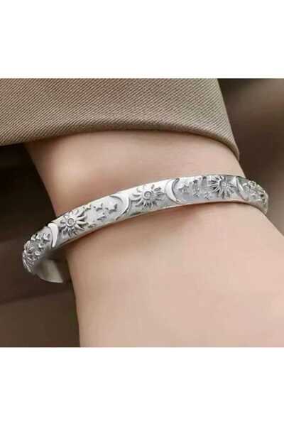 Bubbleatelier Çelik ay güneş kelepçe