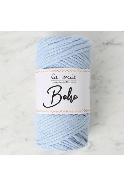 shop La Mia Boho Light Blue Twist Macrame Lanyard - L069 - 33995