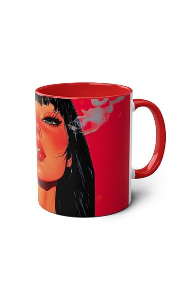 DUBLEMETRE Women's Themed Printed Mug
