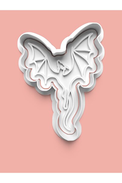 AKTASTORE قالب كوكيز التنين وقالب عجينة السكر 0413-1