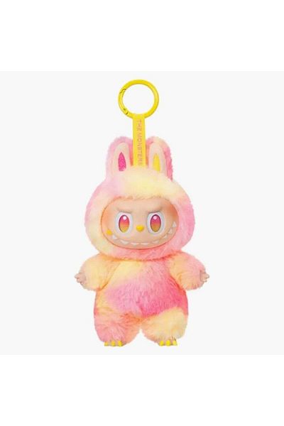 victiny Figurine Keychain, Labubu, Pink, 20 cm