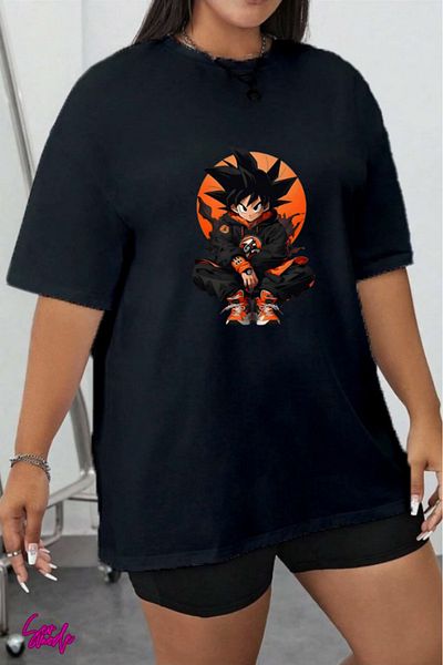 SevMode In Cart 5 and Above Purchases Get 1 T-Shirt as a Gift - Anime Printed Large Size T-Shirt