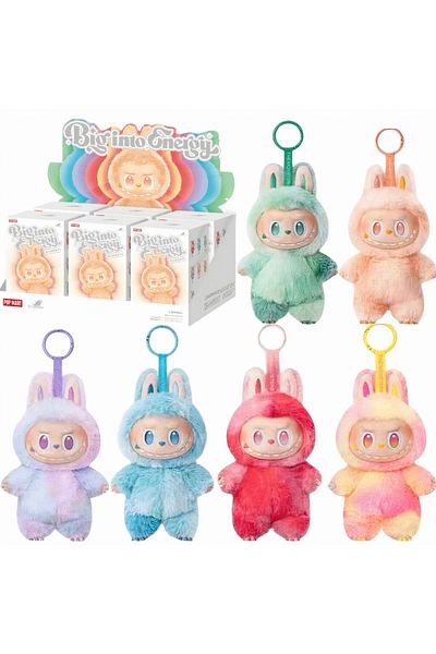 victiny Jucarie de Plus 6/set Labubu The Monsters 18cm, Seria Big Energy Series Generația 3 Random BlindBox