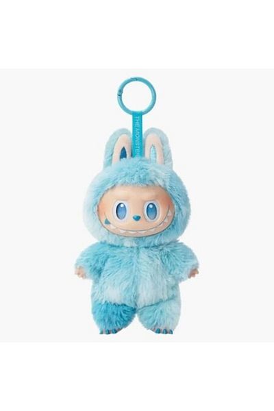 victiny Figurine Keychain, Labubu, Blue, 20 cm
