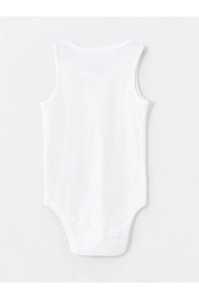 LC Waikiki Crew Neck Basic Baby Girl Snap Body 2-Piece